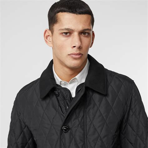 burberry diamond quilted jacket men's.